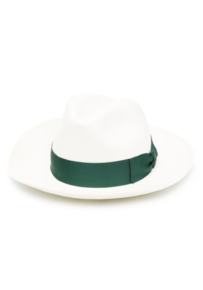 Borsalino Panama Amedeo straw sun hat - White