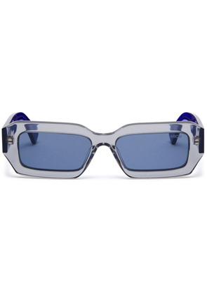 Marcelo Burlon County of Milan Eyewear Agave rectangle-frame sunglasses - Grey