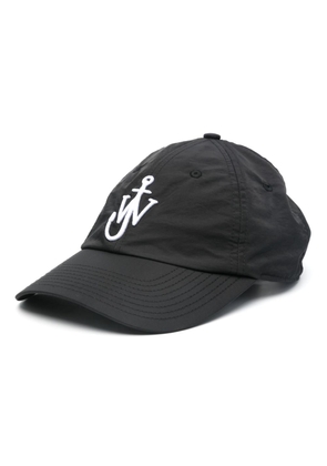 JW Anderson Anchor logo-embroidered baseball cap - Black