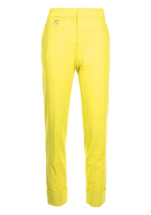 Lorena Antoniazzi straight-leg wool trousers - Yellow