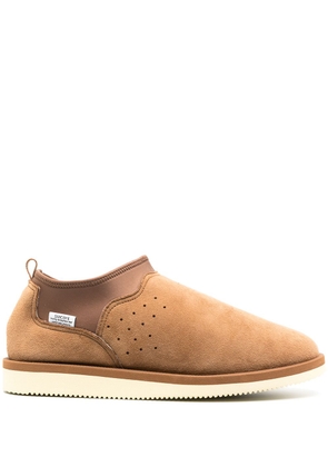 Suicoke Ron slip-on suede shoes - Brown