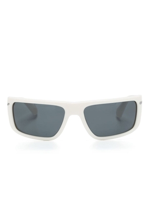 Off-White Eyewear logo-print rectangle-frame sunglasses