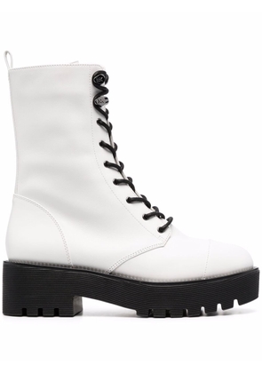 Michael Michael Kors Bryce lace-up boots - White