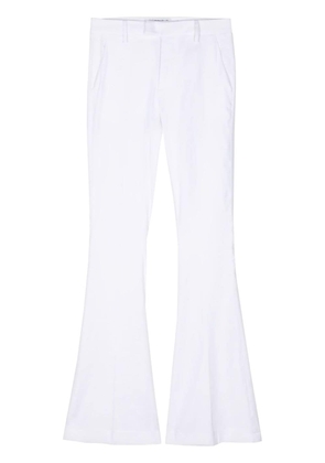 DONDUP flared trousers - White