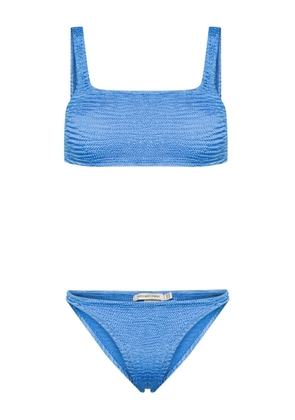 PARAMIDONNA Emily crinkled bikini set - Blue