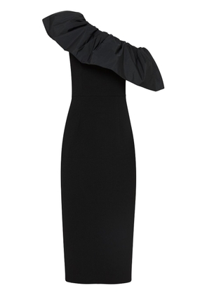 Rebecca Vallance After Hours one-shoulder midi dress - Black