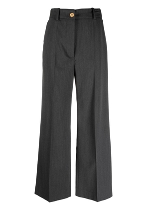 Patou Iconic straight-leg trousers - Grey