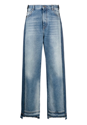 DARKPARK panelled wide-leg jeans - Blue