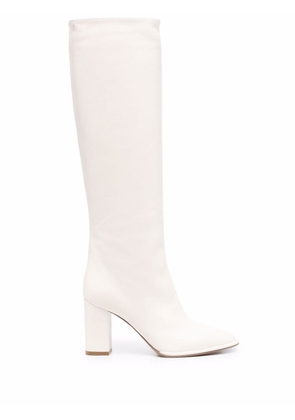 Le Silla Elsa knee-length boots - White