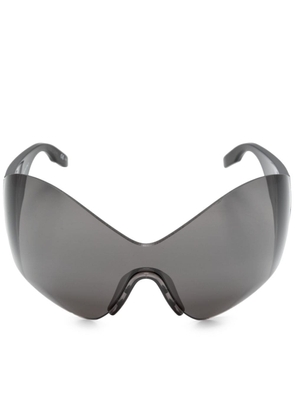 Balenciaga Eyewear Mask butterfly-frame sunglasses - Black