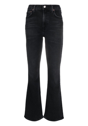 AGOLDE high-waisted bootcut jeans - Black