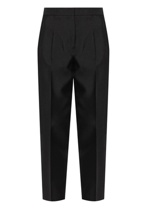 Jil Sander creased straight-leg trousers - Black