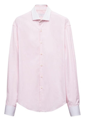 Prada buttoned cotton shirt - Pink