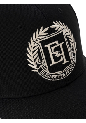 Elisabetta Franchi logo baseball cap - Black