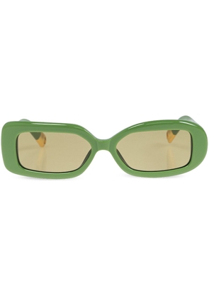 Jacquemus Les Lunettes Rond Carré sunglasses - Green