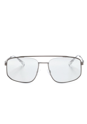 Emporio Armani square-frame sunglasses - Grey