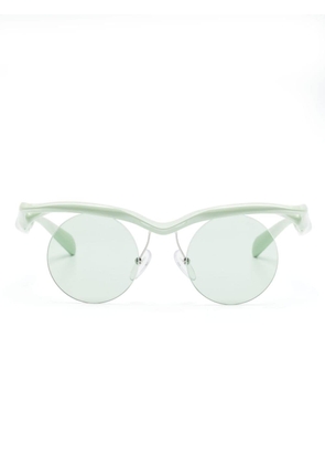 Prada Eyewear round-frame sunglasses - Green
