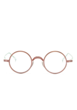 Rigards Uma Wang round-frame glasses - Pink