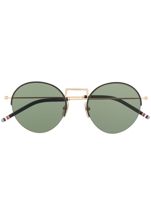 Thom Browne Eyewear round frame sunglasses - Gold