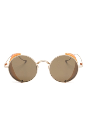 Rigards X Uma Wang round-frame sunglasses - Gold