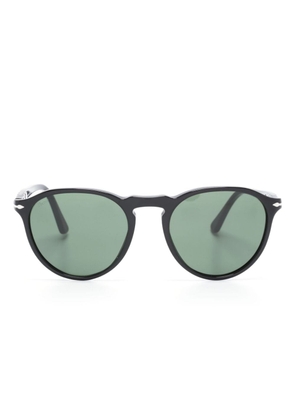 Persol tortoiseshell-effect round-frame sunglasses - Black