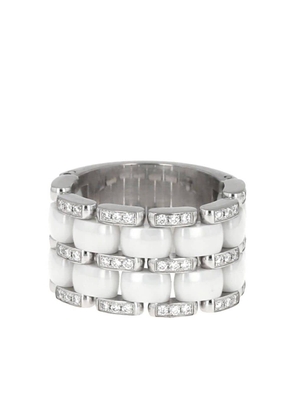 CHANEL Pre-Owned 2000s 18kt white gold large Ultra diamond ring