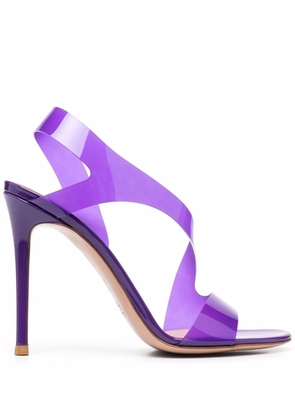 Gianvito Rossi Metropolis 110mm slingback sandals - Purple