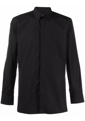 Givenchy concealed-placket shirt - Black