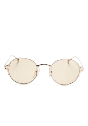Gianfranco Ferré Pre-Owned round-frame sunglasses - Gold