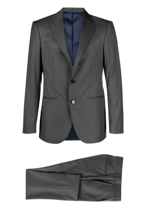 D4.0 notched-lapel single-breasted suit - Grey