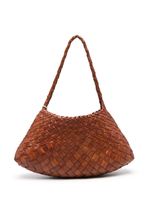 DRAGON DIFFUSION mini Rosanna leather tote bag - Brown