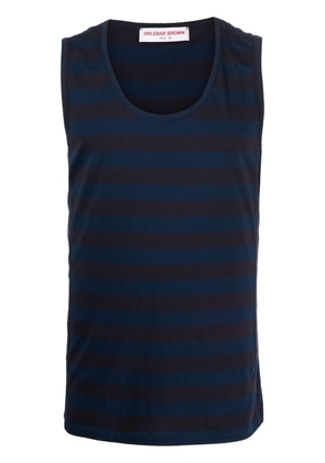 Orlebar Brown Cherbury striped vest - Blue