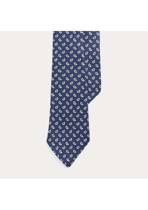 Vintage-Inspired Pine Silk Twill Tie