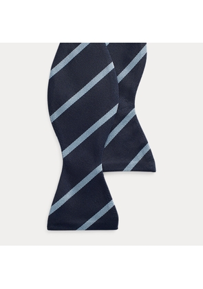 Striped Silk Repp Bow Tie