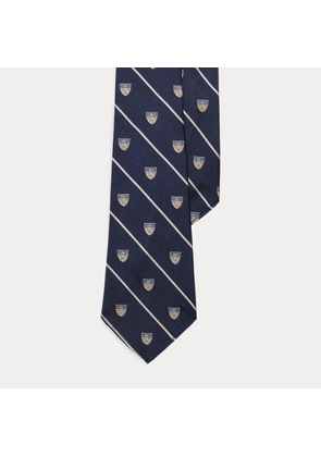 Vintage-Inspired Striped Silk Club Tie