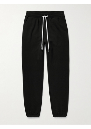John Elliott - LA Tapered Cotton-Jersey Sweatpants - Men - Black - XS
