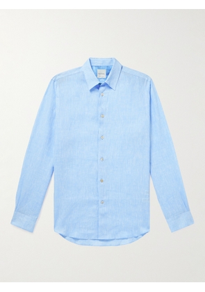 Paul Smith - Linen Shirt - Men - Blue - S