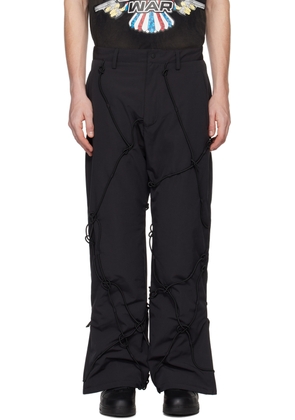 Who Decides War Black add Edition Padded Trousers