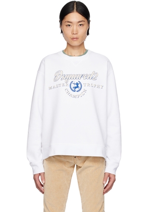 Dsquared2 White Cool Fit Sweatshirt