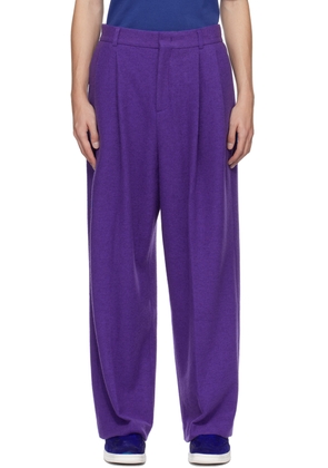 ADER error Purple Single Trousers
