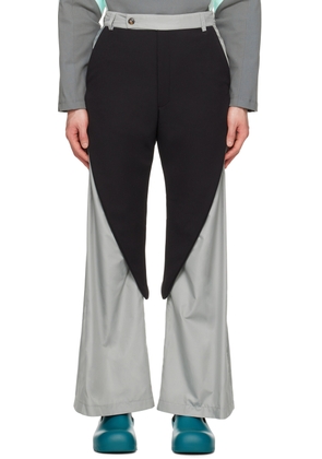 STRONGTHE SSENSE Exclusive Black Layered Trousers