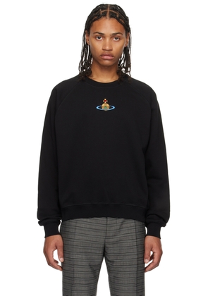 Vivienne Westwood Black Embroidered Sweatshirt