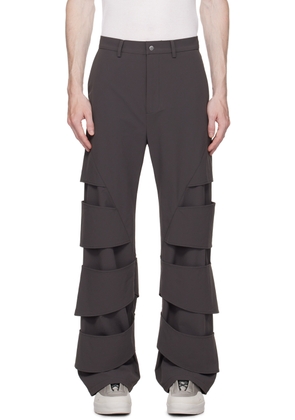 Uncertain Factor Gray Stool Trousers