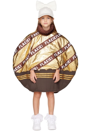 FLAKIKI SSENSE Exclusive Kids Brown FLAKIKI GOLDKIKI Costume