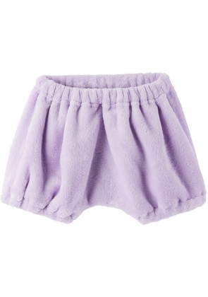 ANNA SUI MINI Baby Purple Embroidered Trousers