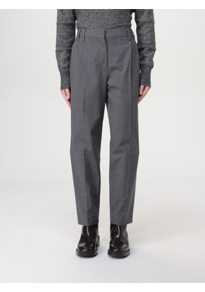 Pants BRUNELLO CUCINELLI Woman color Grey