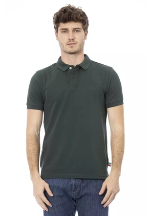Baldinini Trend Green Cotton Polo Shirt - L