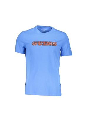 Blue Cotton T-Shirt - XXL