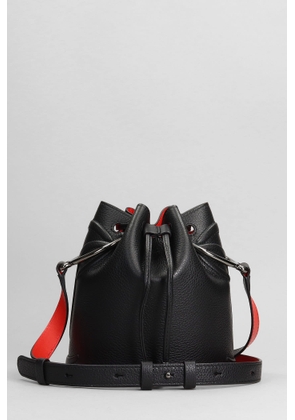 Christian Louboutin Shoulder Bag In Black Leather