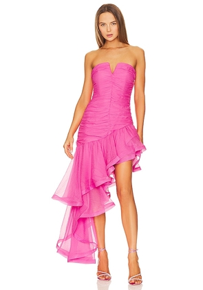 ELLIATT Demi Dress in Pink. Size XXS.